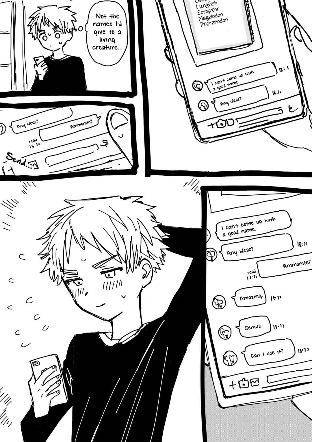 Page 3 Chapter 4 The Girl I Like Forgot Her Glasses - Twitter Side Stories