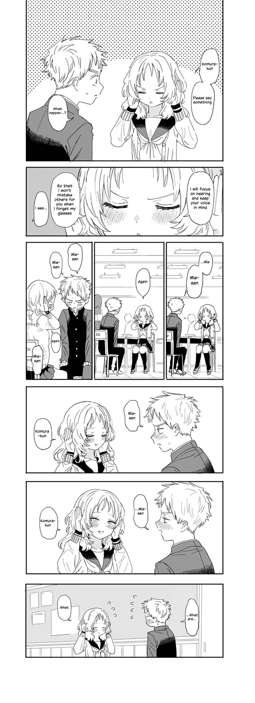 Page 1 Chapter 15 The Girl I Like Forgot Her Glasses - Twitter Side Stories