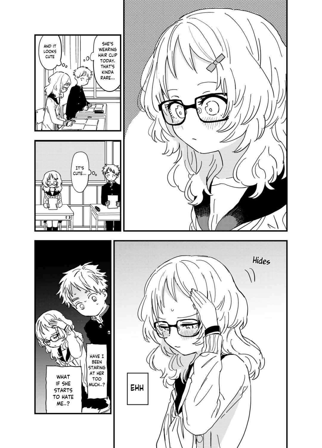 Page 1 Chapter 16 The Girl I Like Forgot Her Glasses - Twitter Side Stories