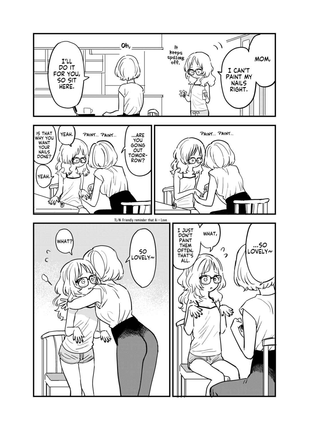 Page 1 Chapter 12 The Girl I Like Forgot Her Glasses - Twitter Side Stories