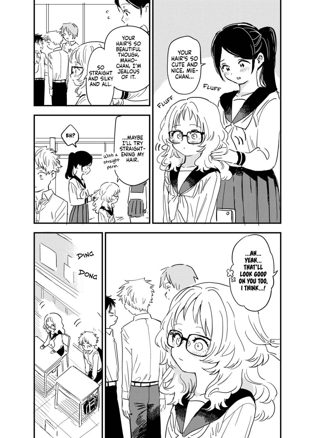 Page 1 Chapter 27 The Girl I Like Forgot Her Glasses - Twitter Side Stories