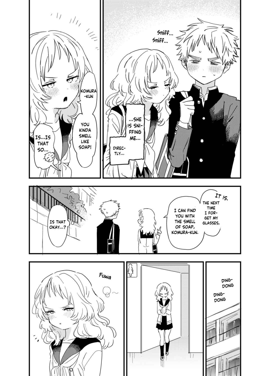 Page 1 Chapter 23 The Girl I Like Forgot Her Glasses - Twitter Side Stories