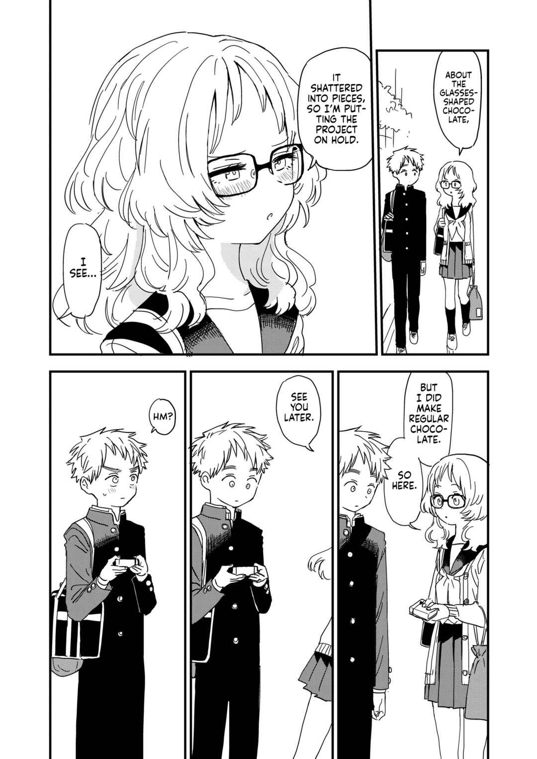 Page 1 Chapter 20 The Girl I Like Forgot Her Glasses - Twitter Side Stories