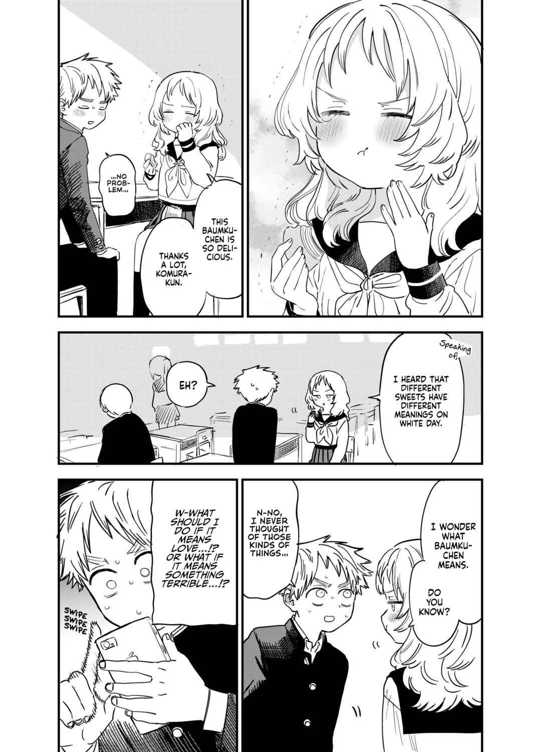 Page 1 Chapter 50 The Girl I Like Forgot Her Glasses - Twitter Side Stories