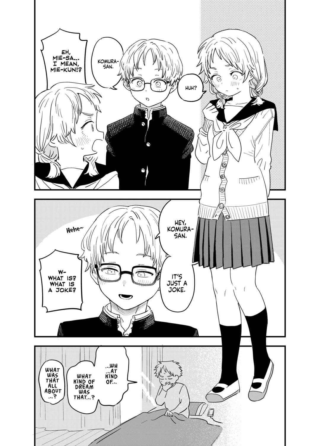 Page 1 Chapter 53 The Girl I Like Forgot Her Glasses - Twitter Side Stories