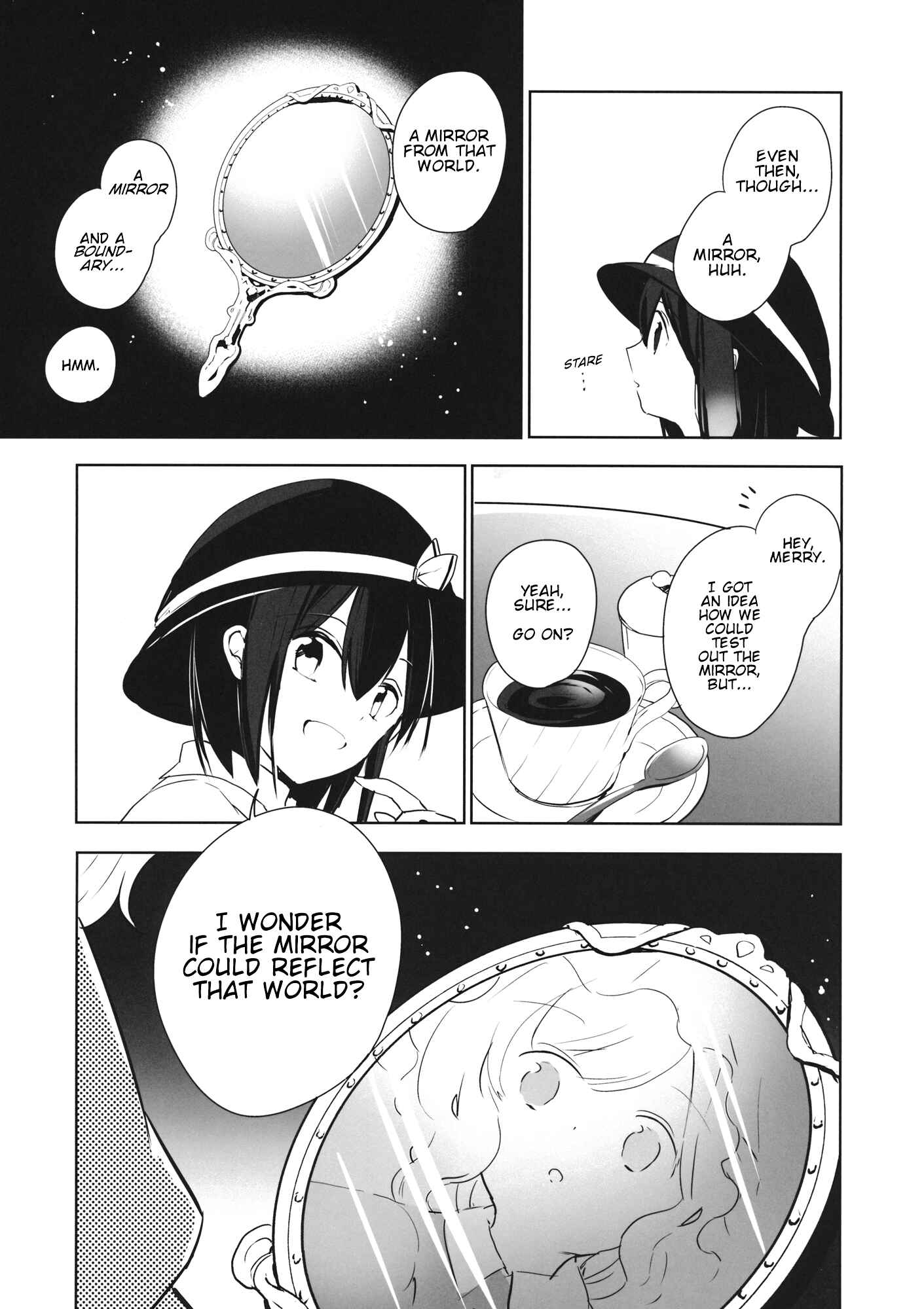 Page 4 Chapter Unknown_73b9 Touhou - Canaria wa Kagami no Naka (Doujinshi)