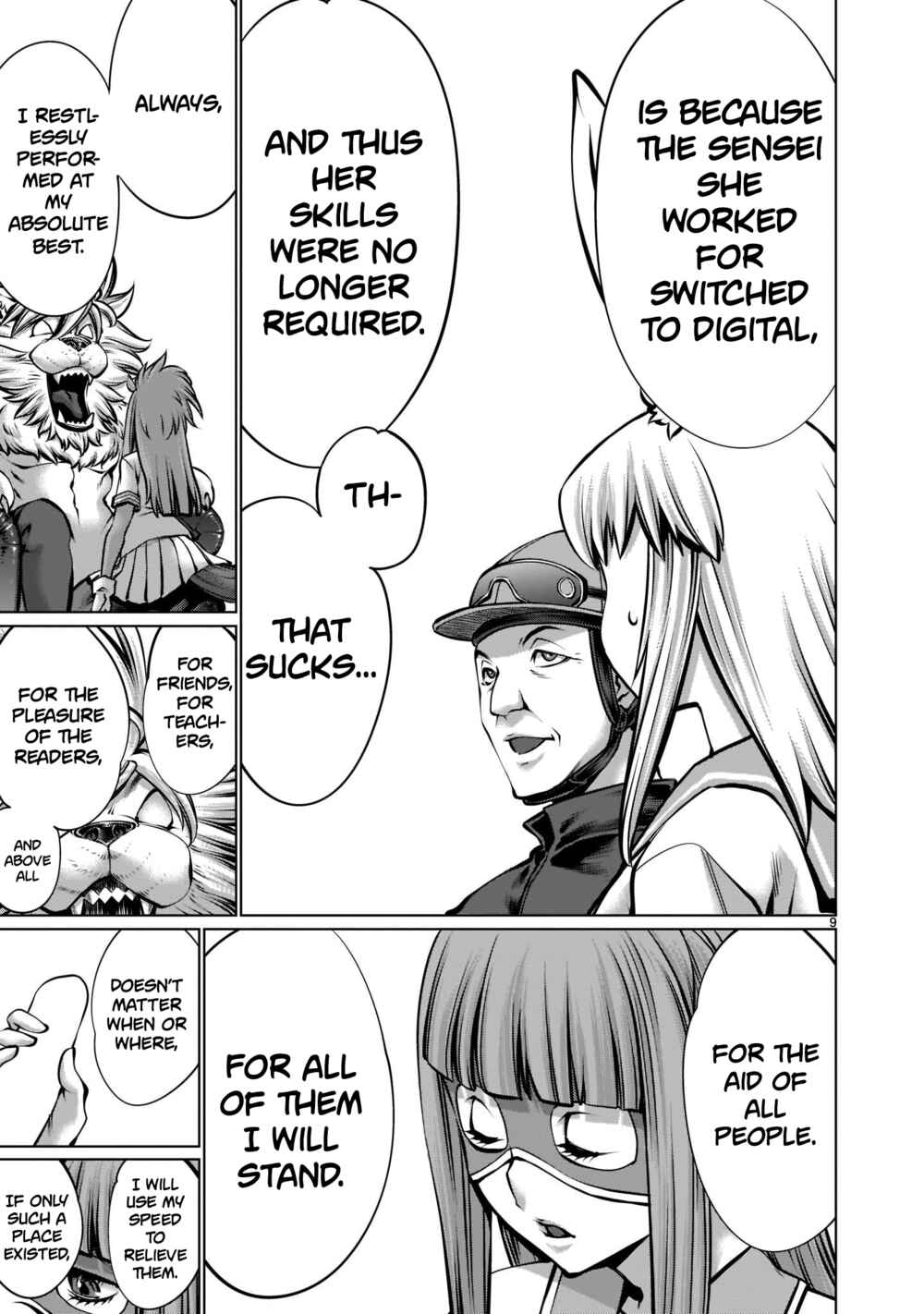 Page 9 Chapter 16 Hoshigari Sugi desho!? Inaba-san