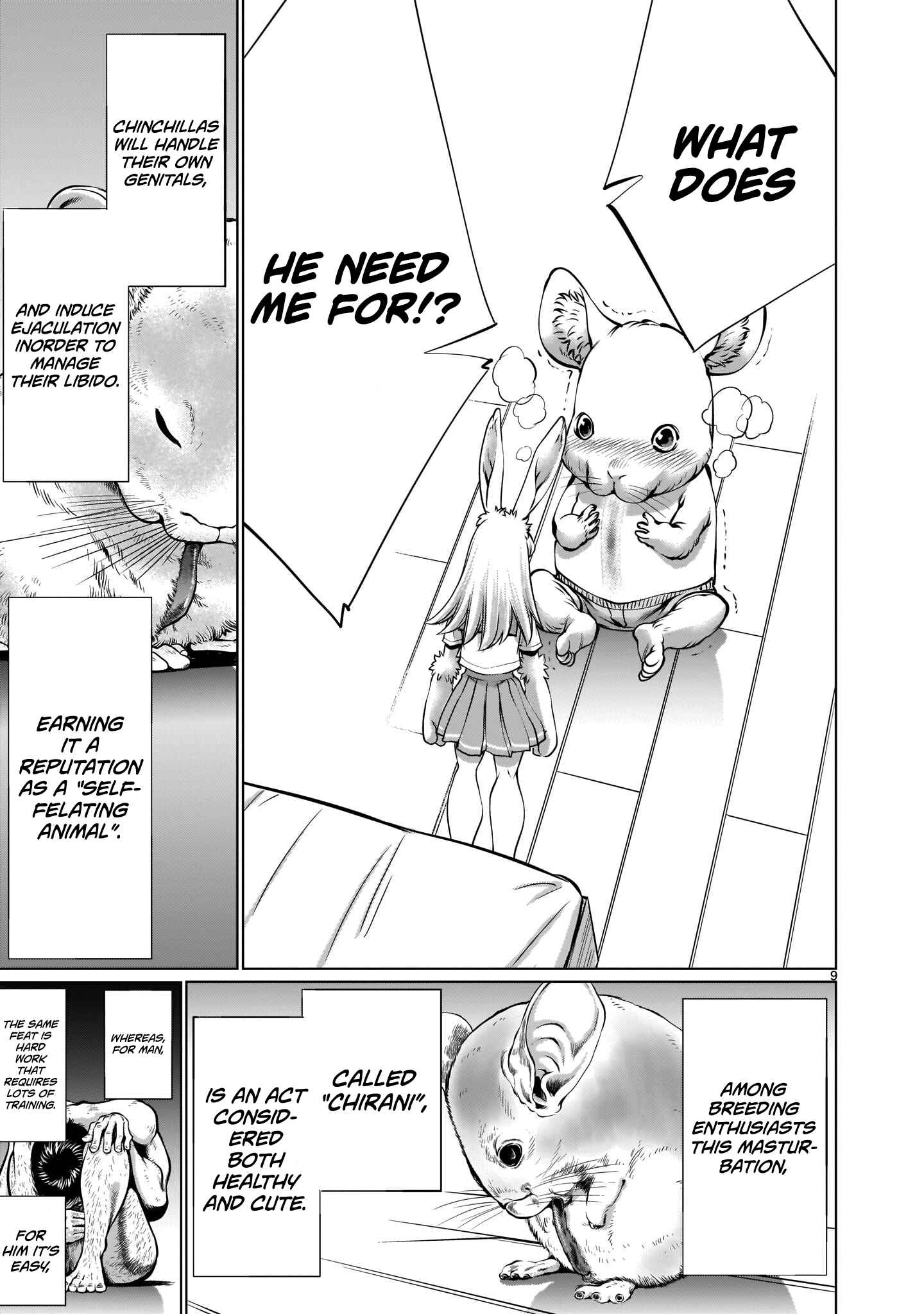 Page 8 Chapter 9 Hoshigari Sugi desho!? Inaba-san