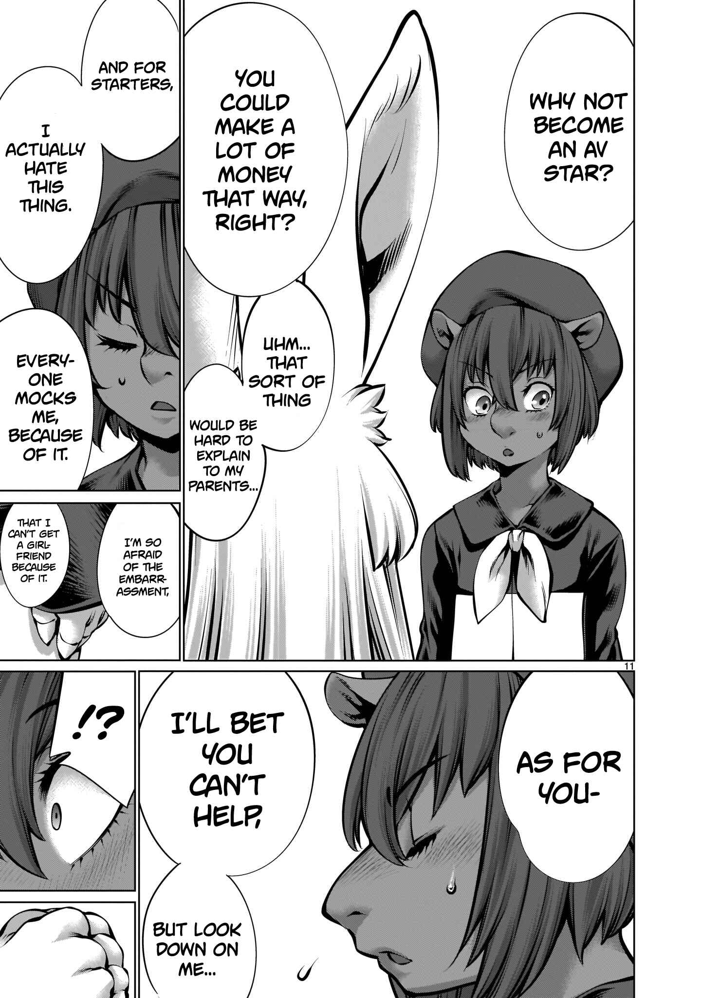 Page 10 Chapter 11 Hoshigari Sugi desho!? Inaba-san