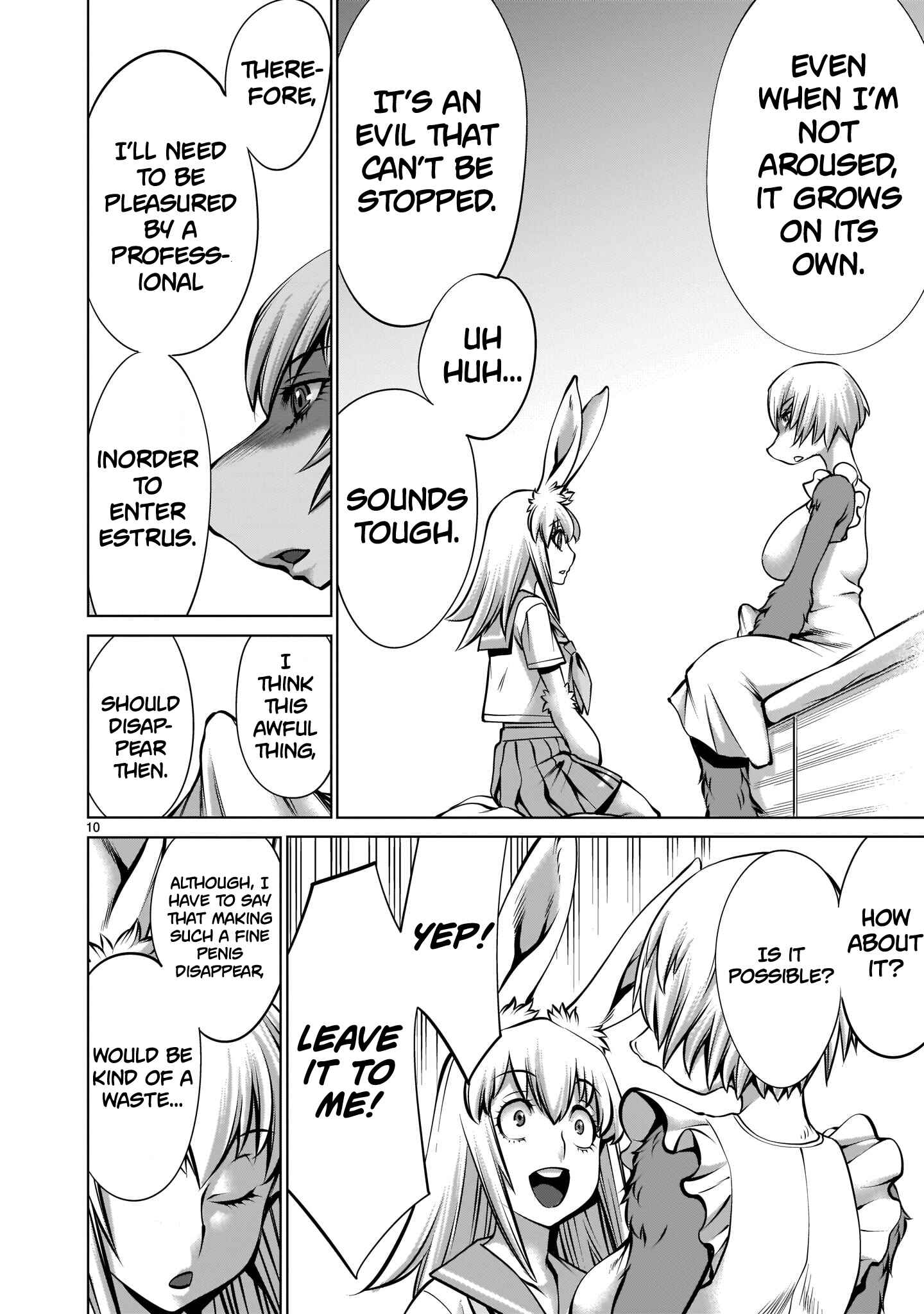 Page 9 Chapter 10 Hoshigari Sugi desho!? Inaba-san