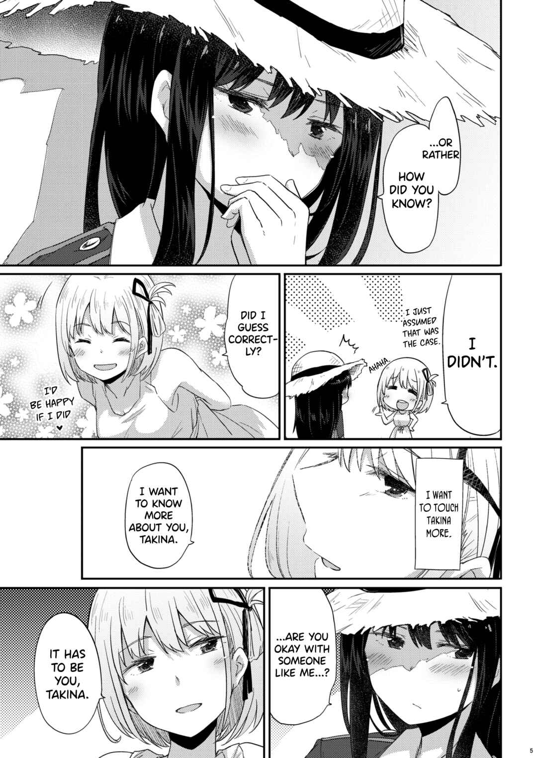 Page 4 Chapter Unknown_0de3 Lycoris Recoil - Taion, Kodou (Doujinshi)