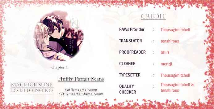 Page 1 Chapter 5 Machigitsune to Hito no Ko