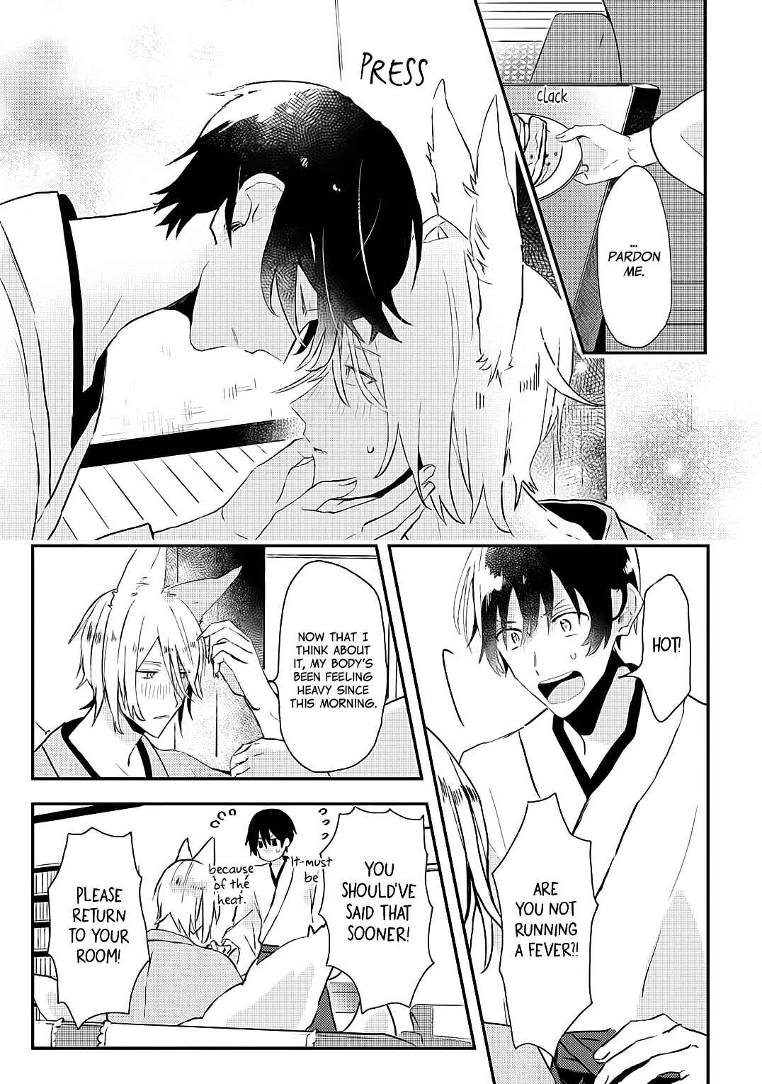 Page 11 Chapter 3 Machigitsune to Hito no Ko