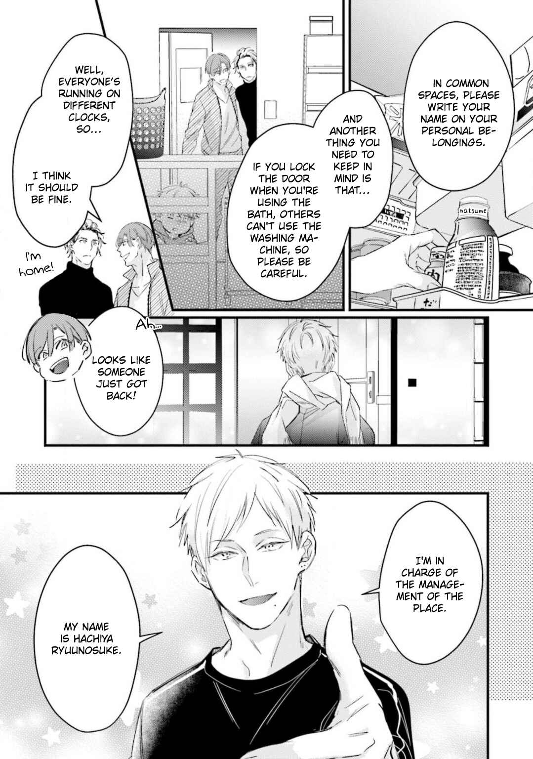 Page 20 Chapter 1 Mijukuna Papa wa Share House de Koi wo Shiru