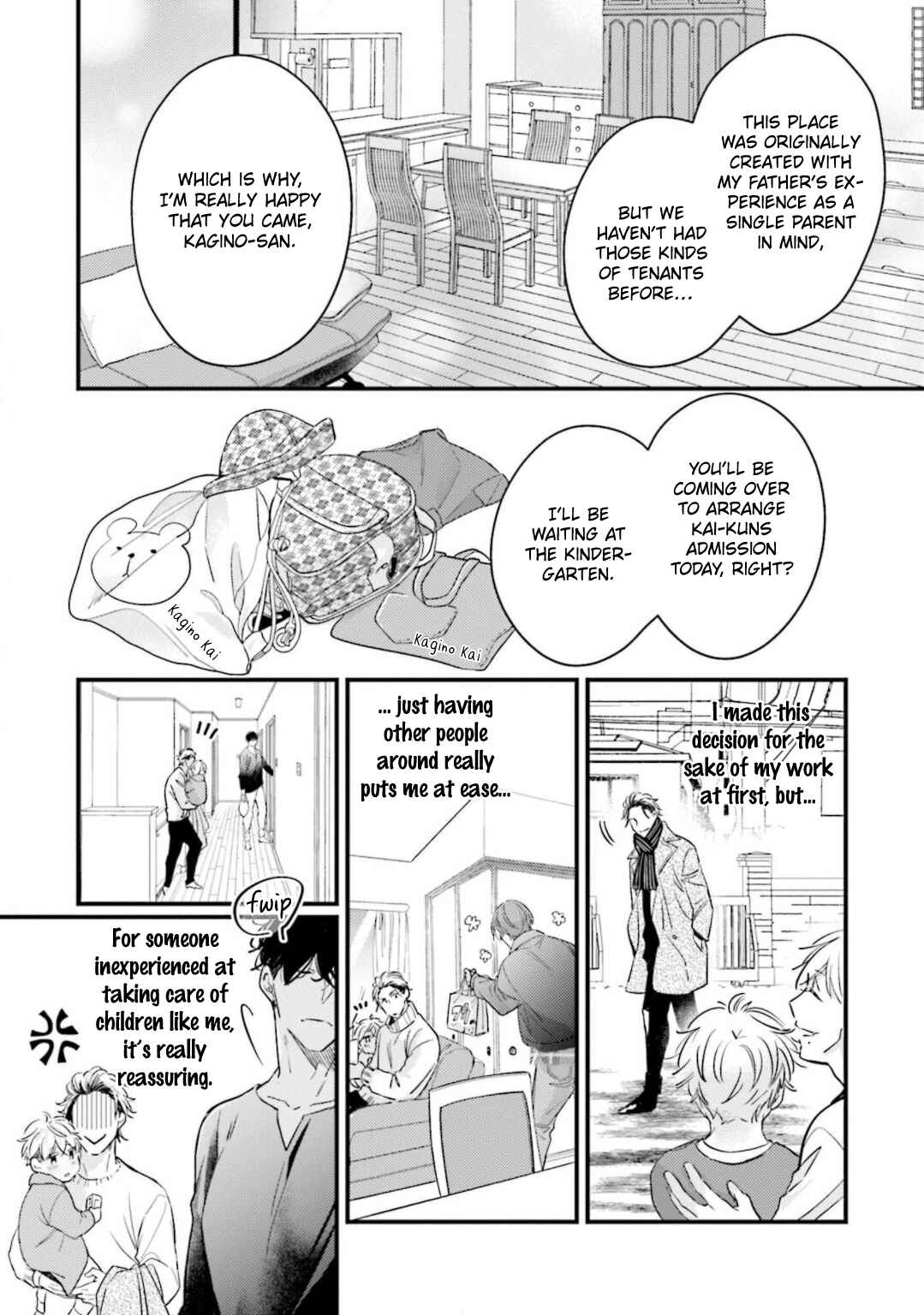 Page 24 Chapter 1 Mijukuna Papa wa Share House de Koi wo Shiru