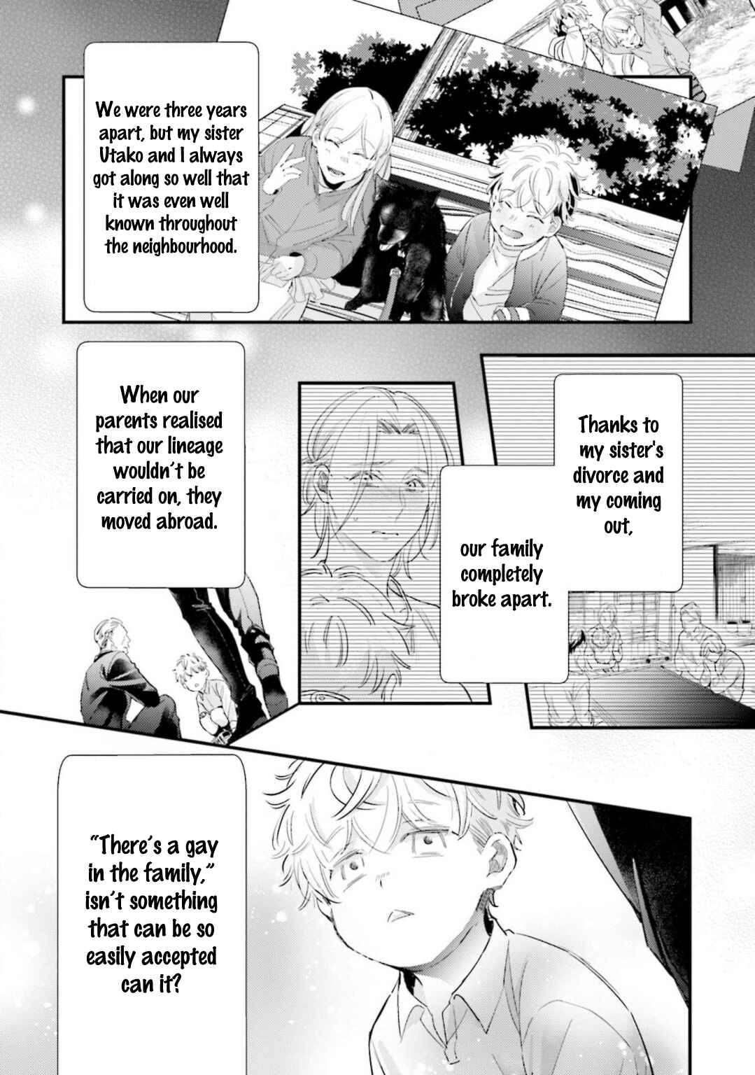 Page 8 Chapter 1 Mijukuna Papa wa Share House de Koi wo Shiru