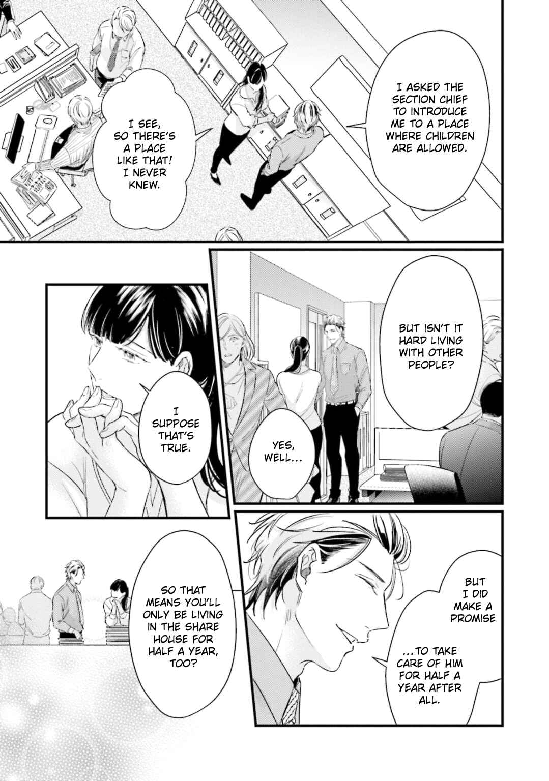 Page 5 Chapter 2 Mijukuna Papa wa Share House de Koi wo Shiru