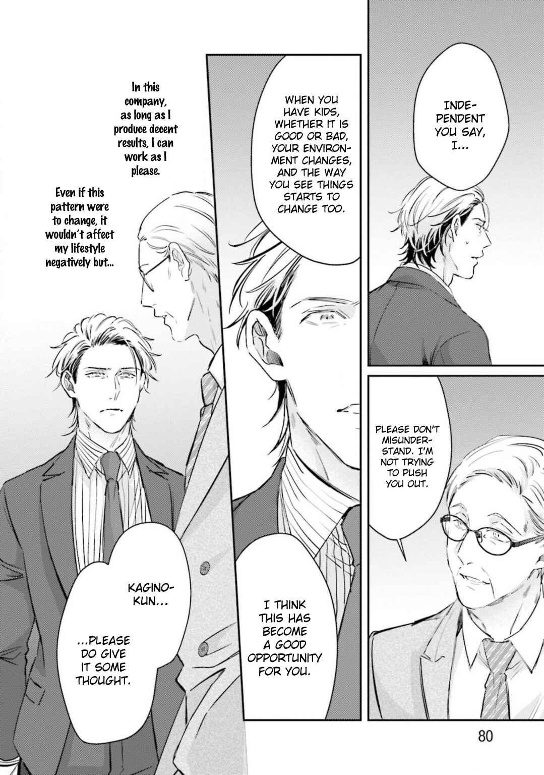 Page 8 Chapter 3 Mijukuna Papa wa Share House de Koi wo Shiru