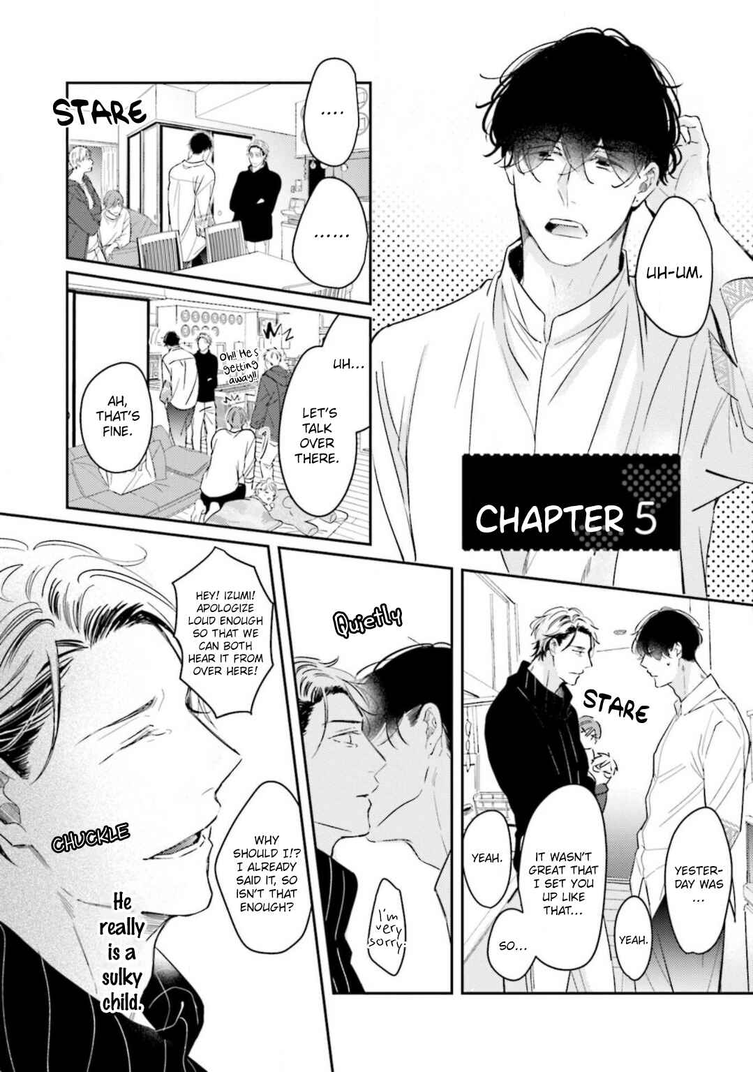 Page 1 Chapter 5 Mijukuna Papa wa Share House de Koi wo Shiru