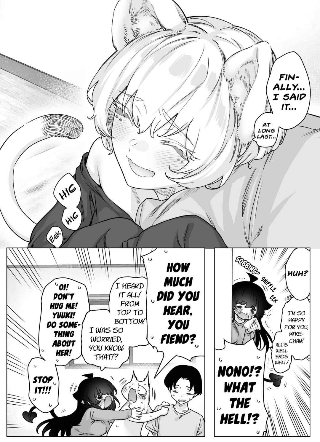 Page 4 Chapter 17 Even Though Shes the Losing Heroine, The Bakeneko-chan Remains Undaunted