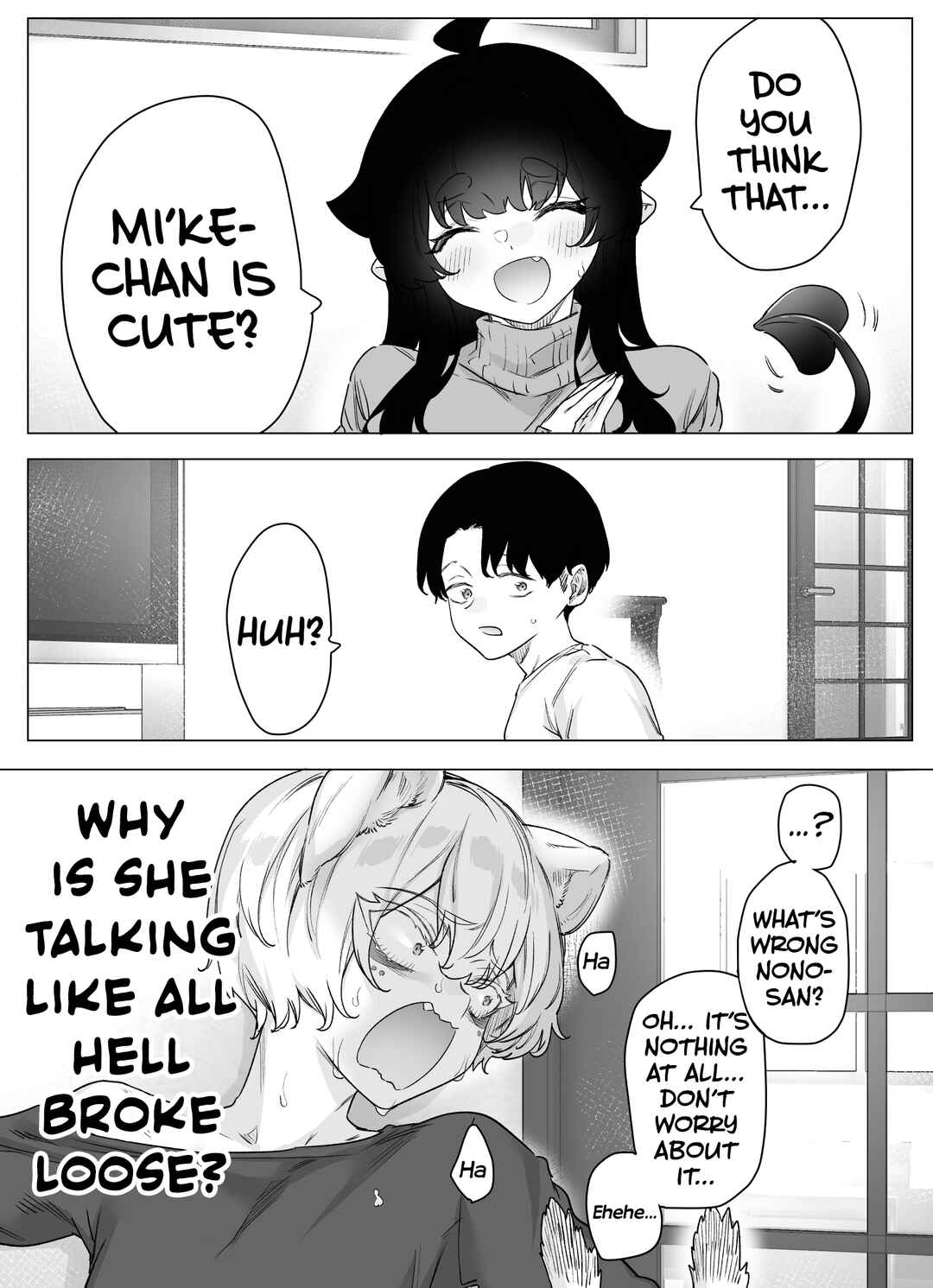 Page 1 Chapter 12 Even Though Shes the Losing Heroine, The Bakeneko-chan Remains Undaunted