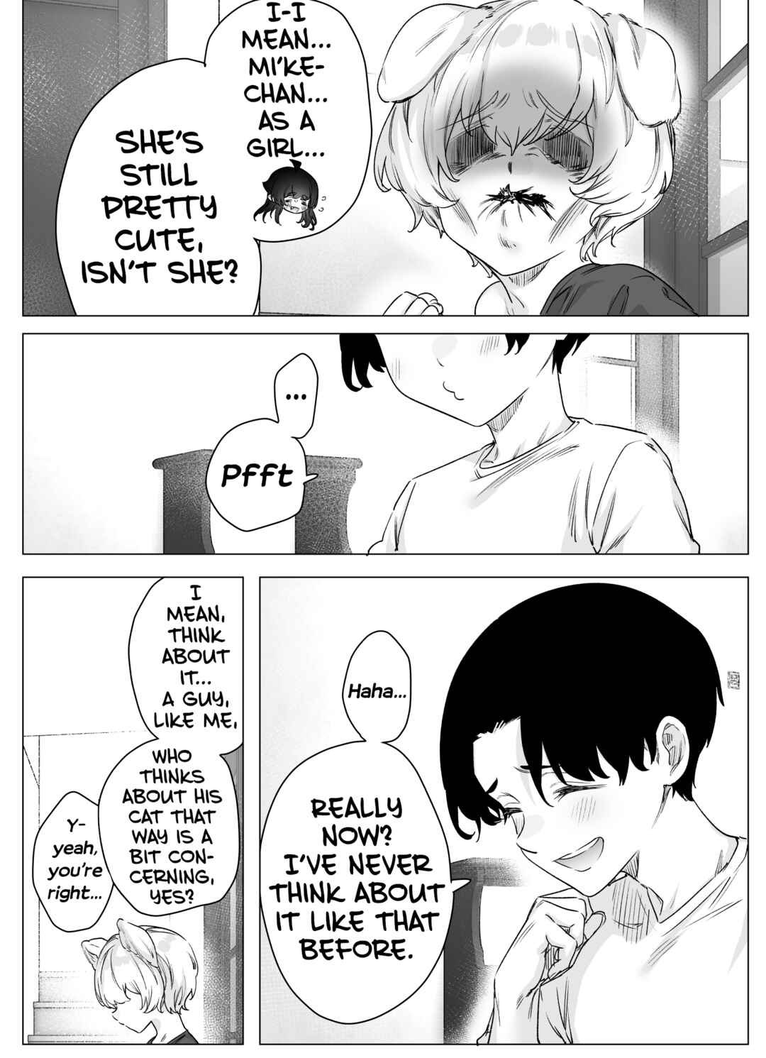 Page 3 Chapter 12 Even Though Shes the Losing Heroine, The Bakeneko-chan Remains Undaunted