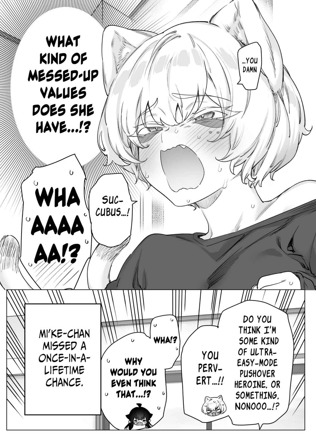 Page 4 Chapter 5 Even Though Shes the Losing Heroine, The Bakeneko-chan Remains Undaunted
