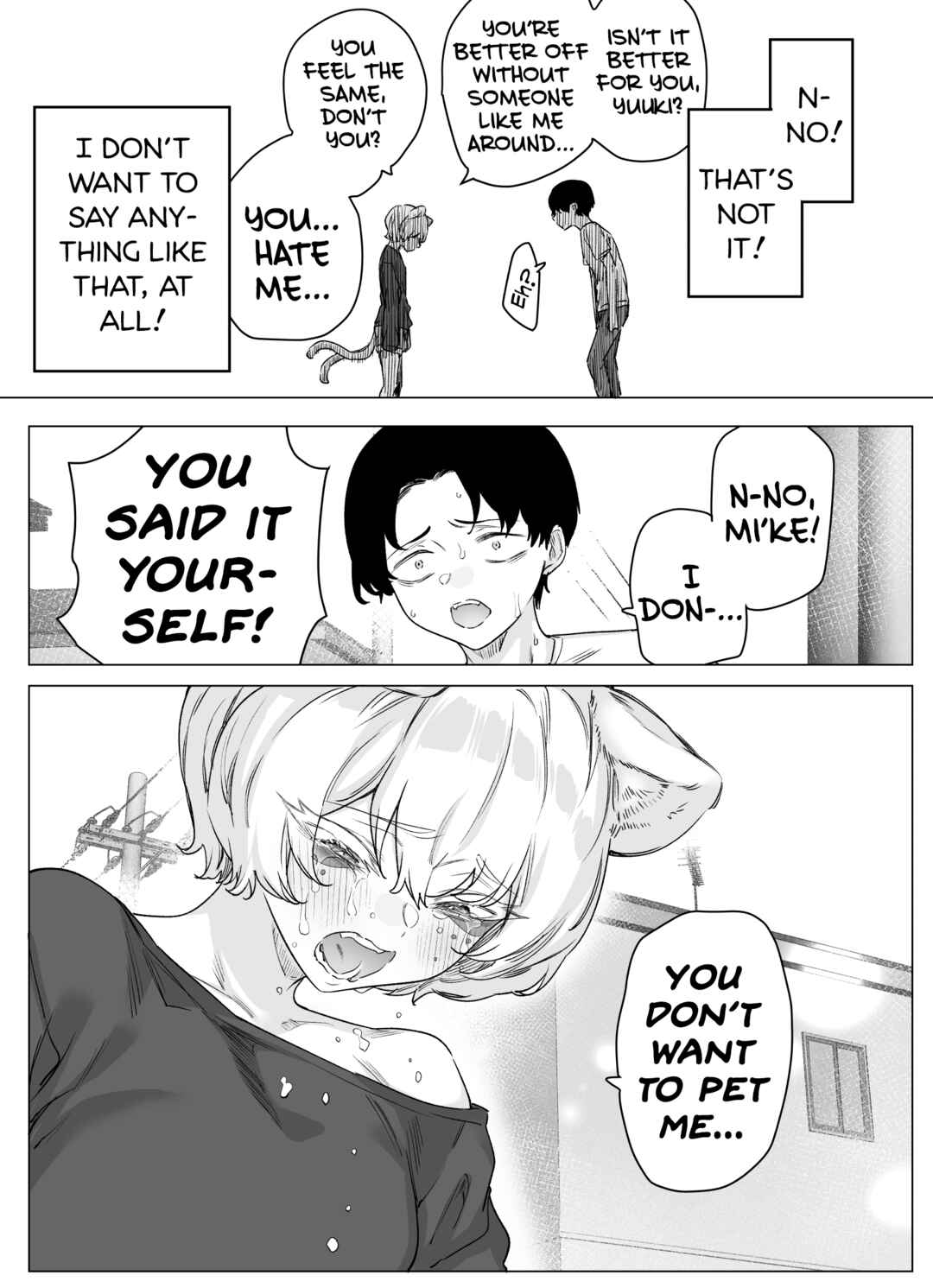 Page 1 Chapter 15 Even Though Shes the Losing Heroine, The Bakeneko-chan Remains Undaunted