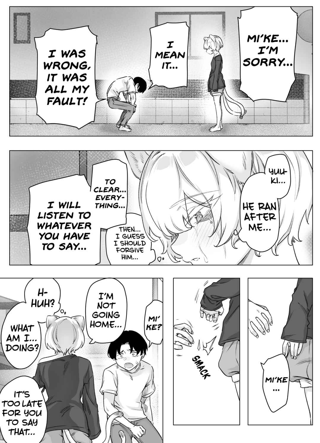 Page 3 Chapter 14 Even Though Shes the Losing Heroine, The Bakeneko-chan Remains Undaunted