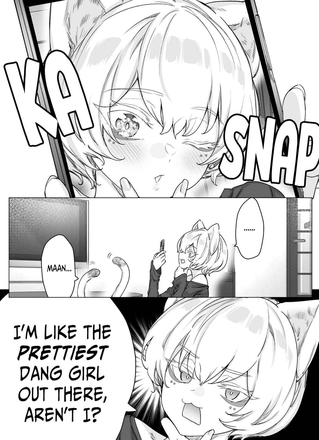 Page 1 Chapter 2 Even Though Shes the Losing Heroine, The Bakeneko-chan Remains Undaunted