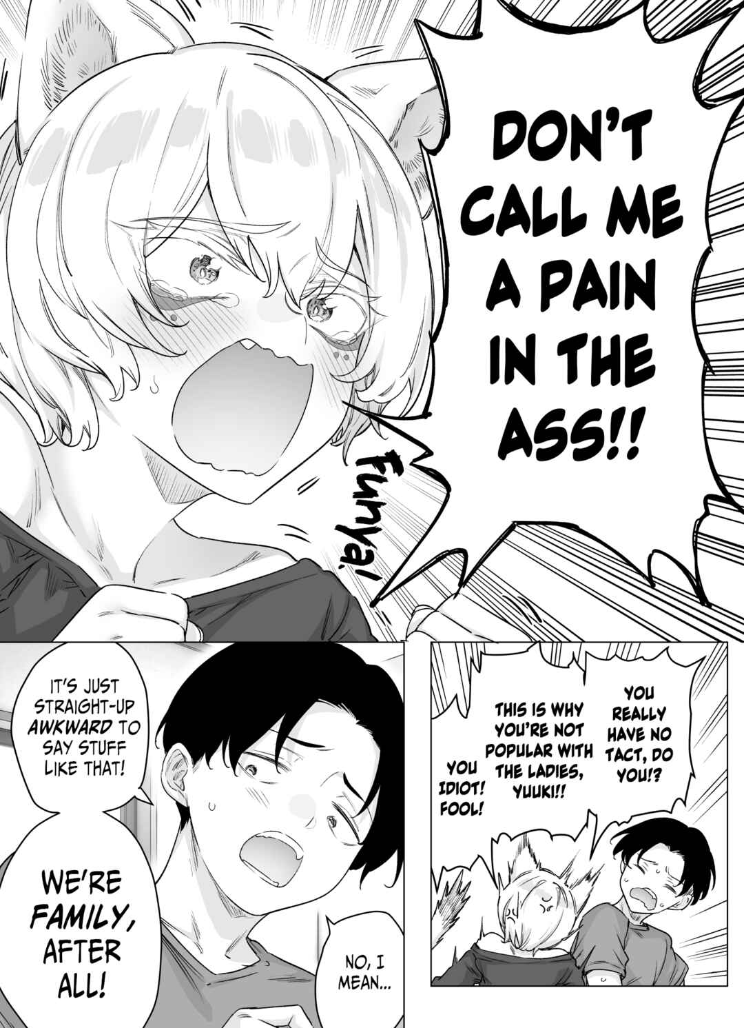 Page 3 Chapter 2 Even Though Shes the Losing Heroine, The Bakeneko-chan Remains Undaunted