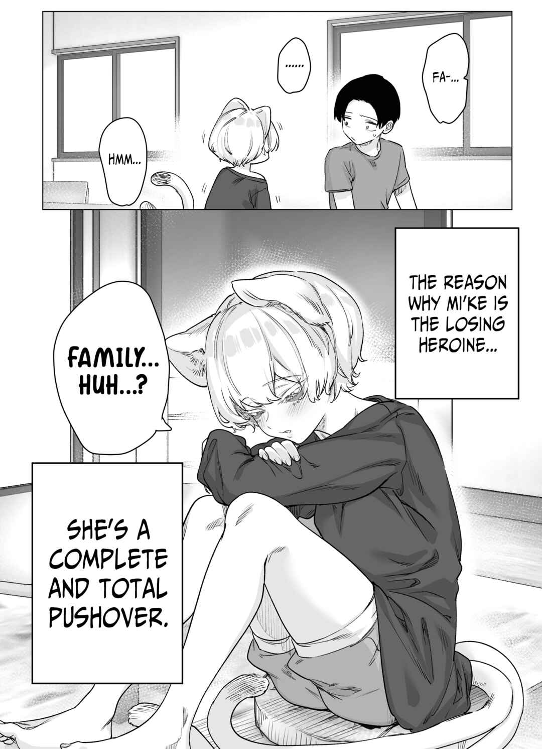 Page 4 Chapter 2 Even Though Shes the Losing Heroine, The Bakeneko-chan Remains Undaunted