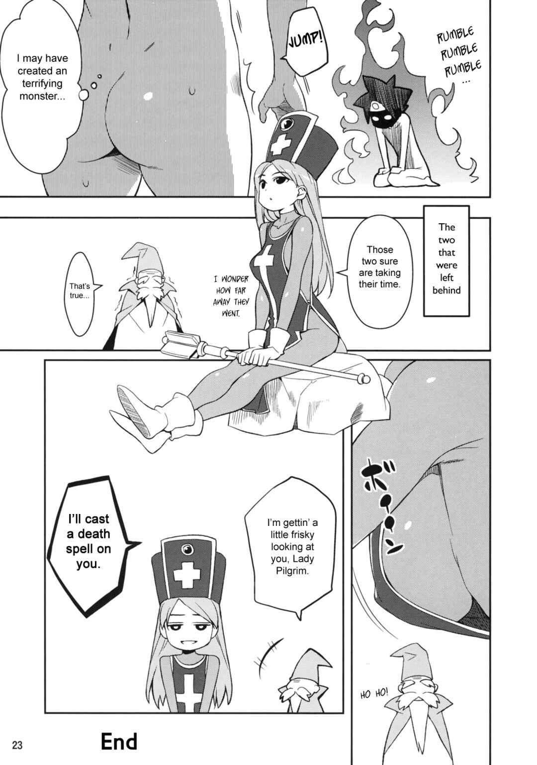 Page 23 Chapter Unknown_d671 Dragon Quest III - Onna Senshi to (Doujinshi)