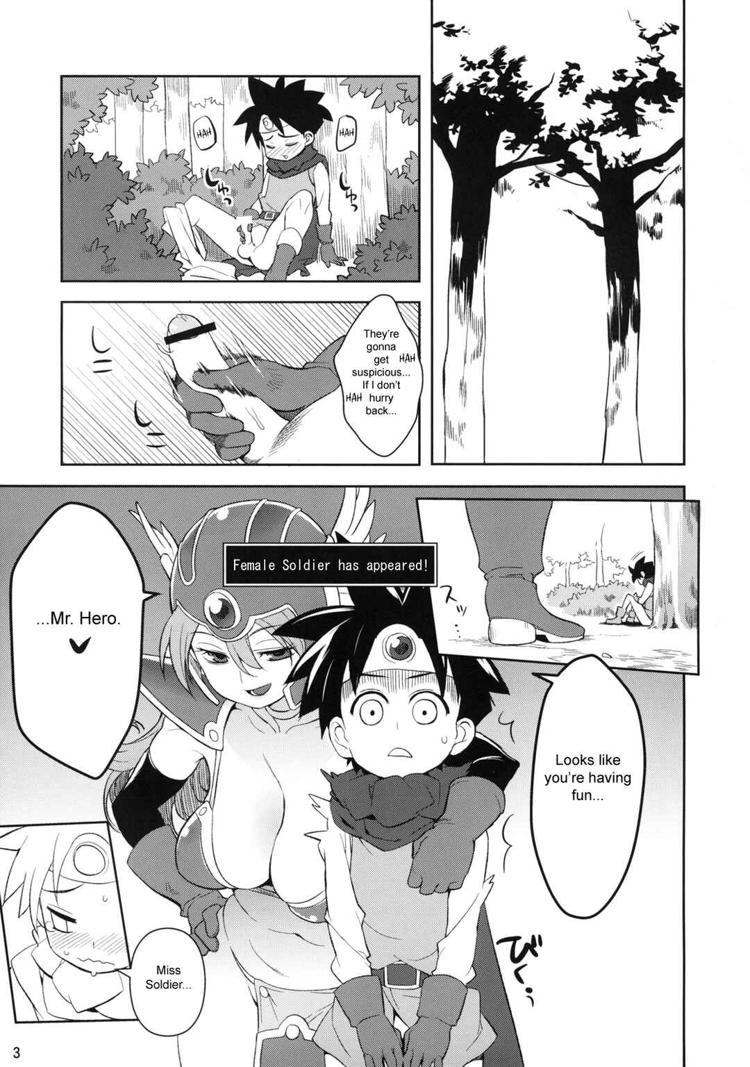 Page 3 Chapter Unknown_d671 Dragon Quest III - Onna Senshi to (Doujinshi)