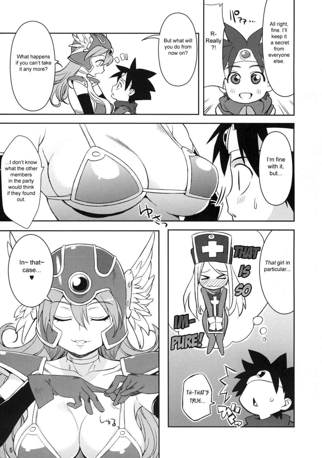 Page 5 Chapter Unknown_d671 Dragon Quest III - Onna Senshi to (Doujinshi)