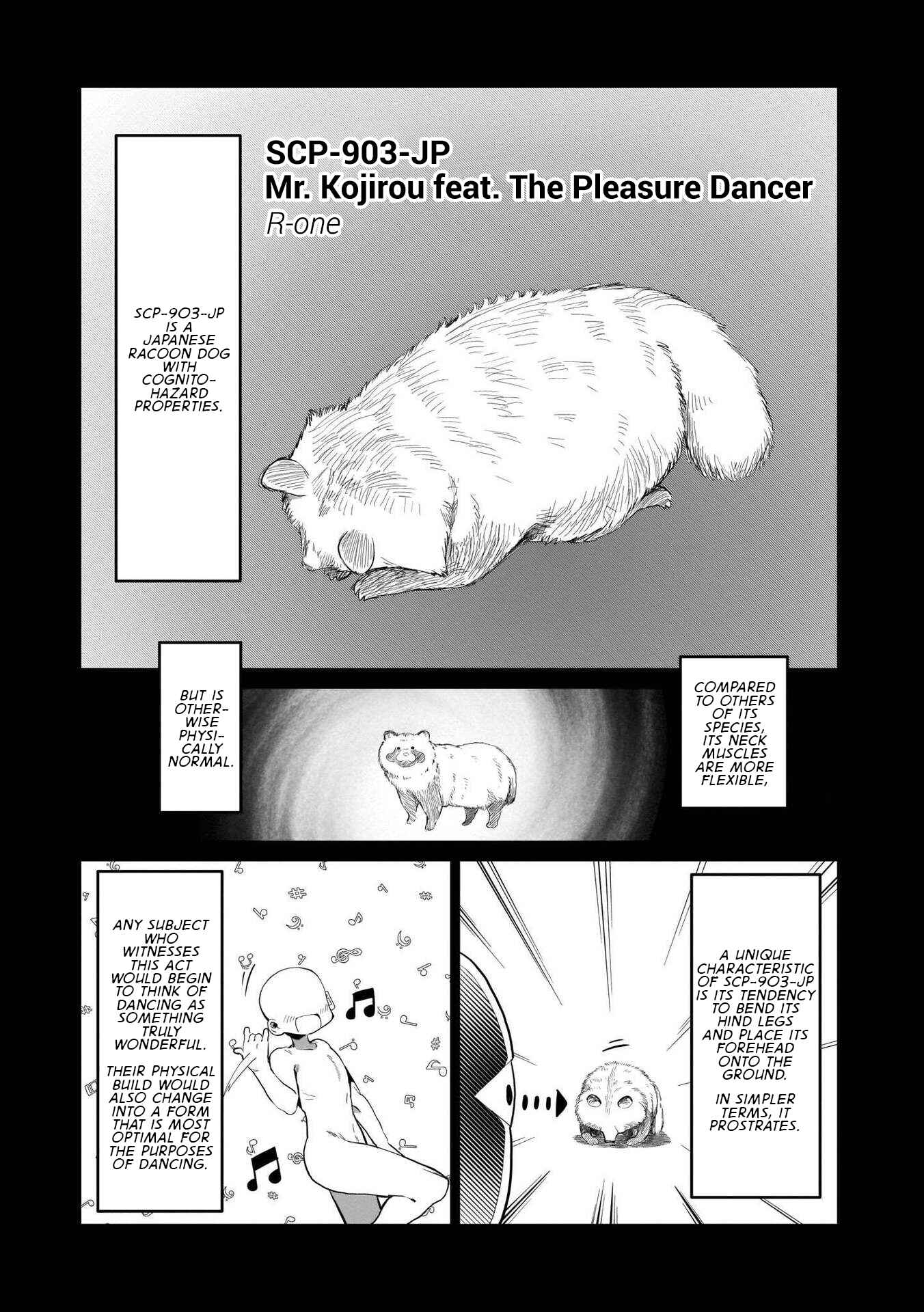 Page 1 Chapter 3 SCP Comic Anthology - KI