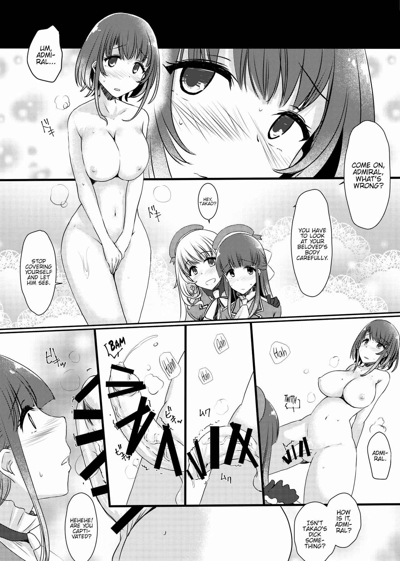 Page 14 Chapter Unknown_d6a2 Kantai Collection -KanColle- - Ai ni Somete ~Takao Atago Hen~ (Doujinshi)