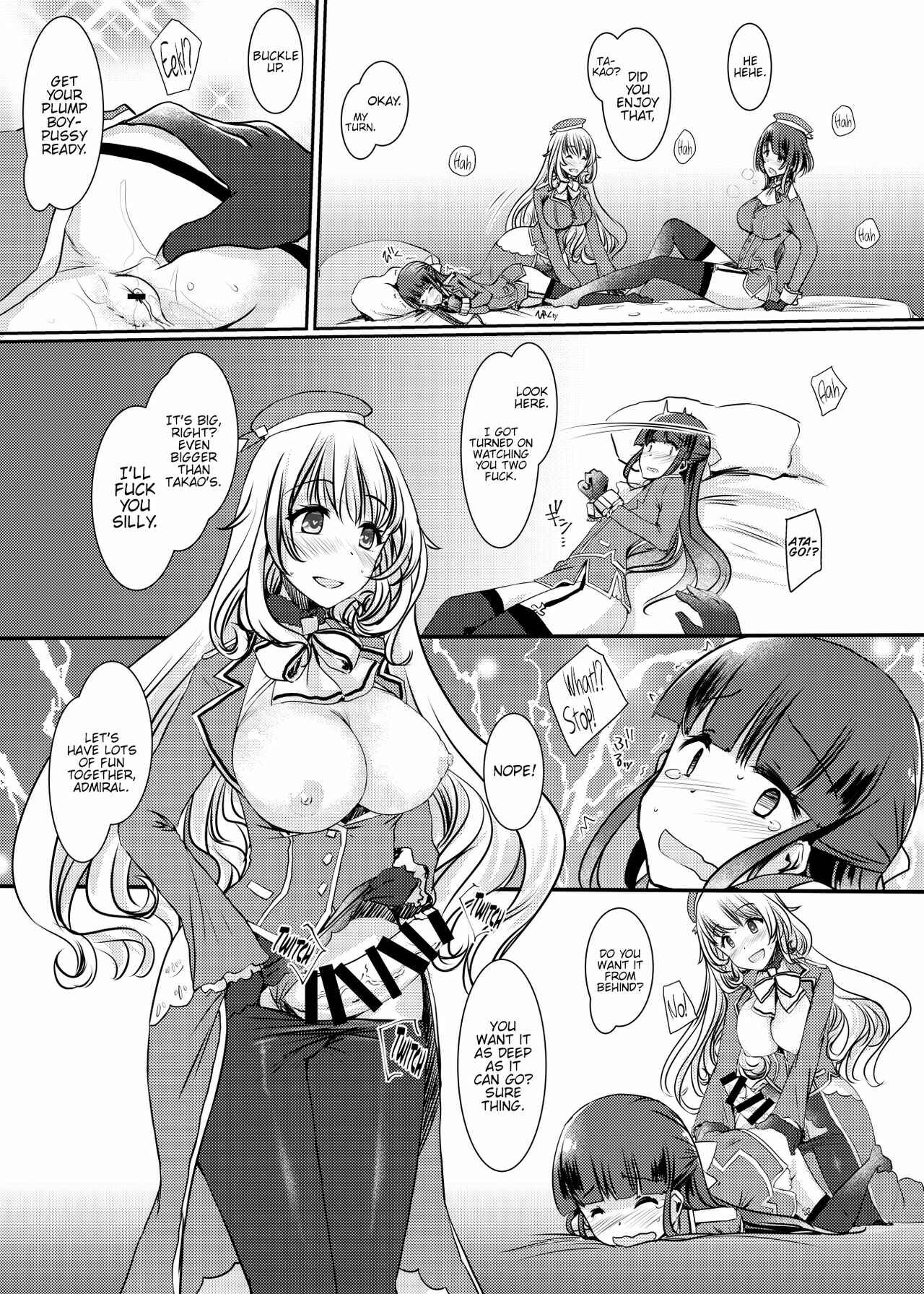 Page 24 Chapter Unknown_d6a2 Kantai Collection -KanColle- - Ai ni Somete ~Takao Atago Hen~ (Doujinshi)
