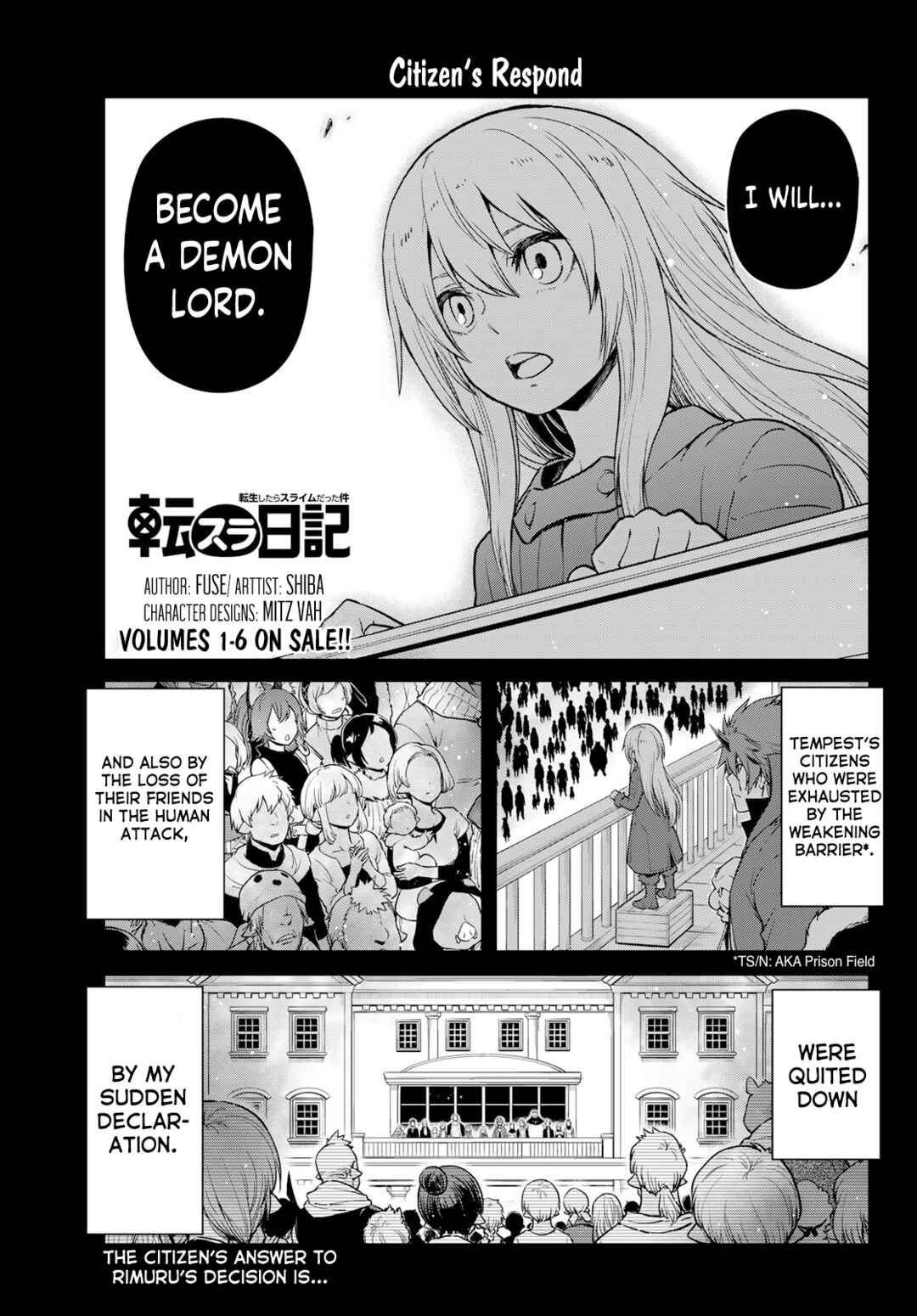 Page 1 Chapter 58 Tensura Nikki: Tensei Shitara Slime Datta Ken
