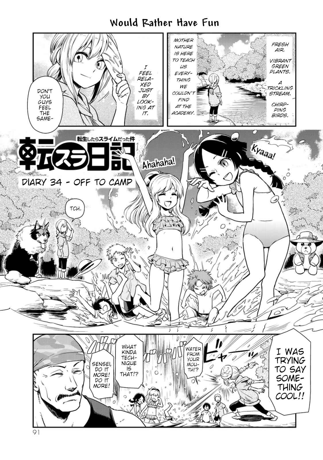 Page 1 Chapter 34 Tensura Nikki: Tensei Shitara Slime Datta Ken