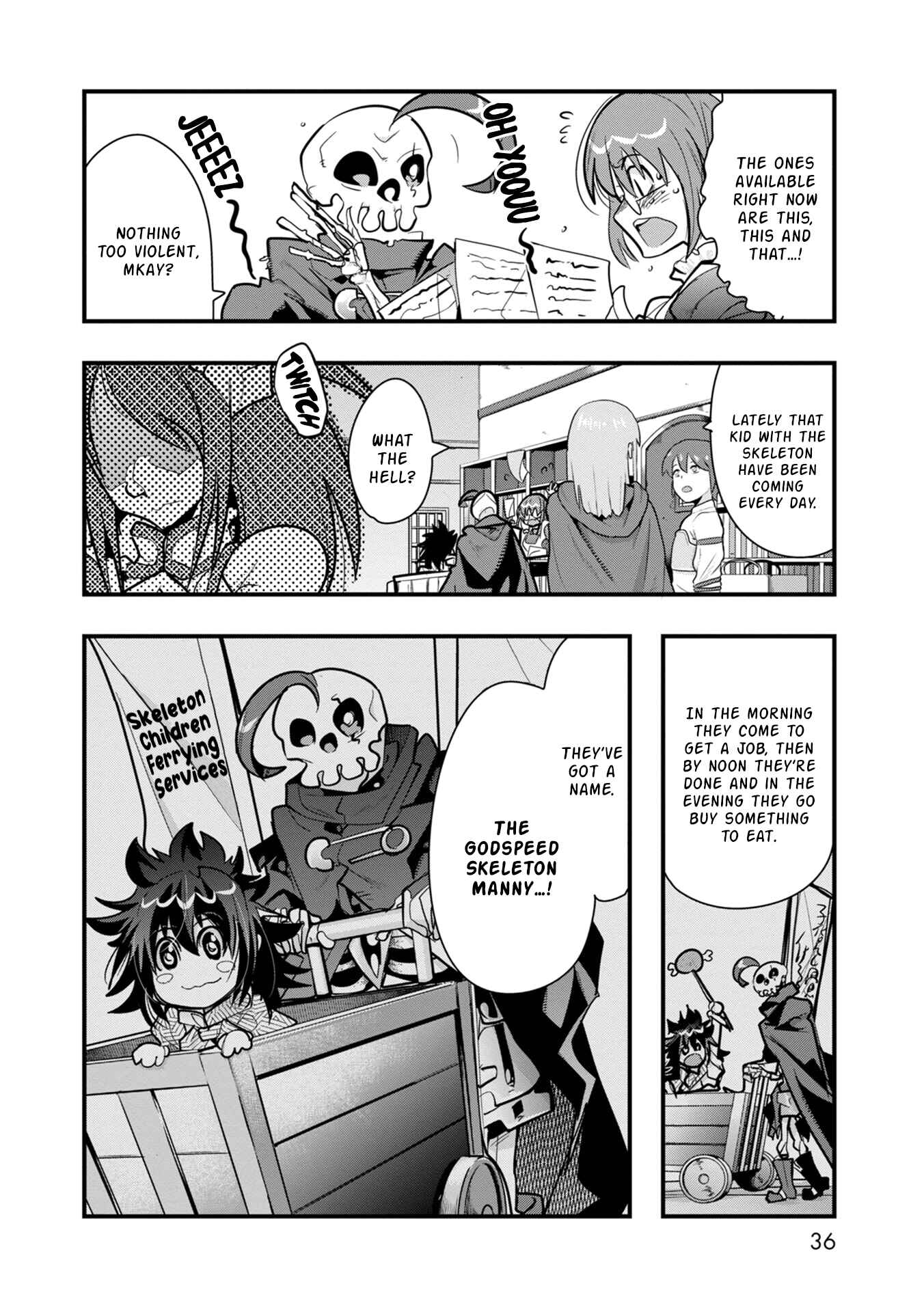 Page 35 Chapter 6 Mukashi Yuusha de Ima wa Hone