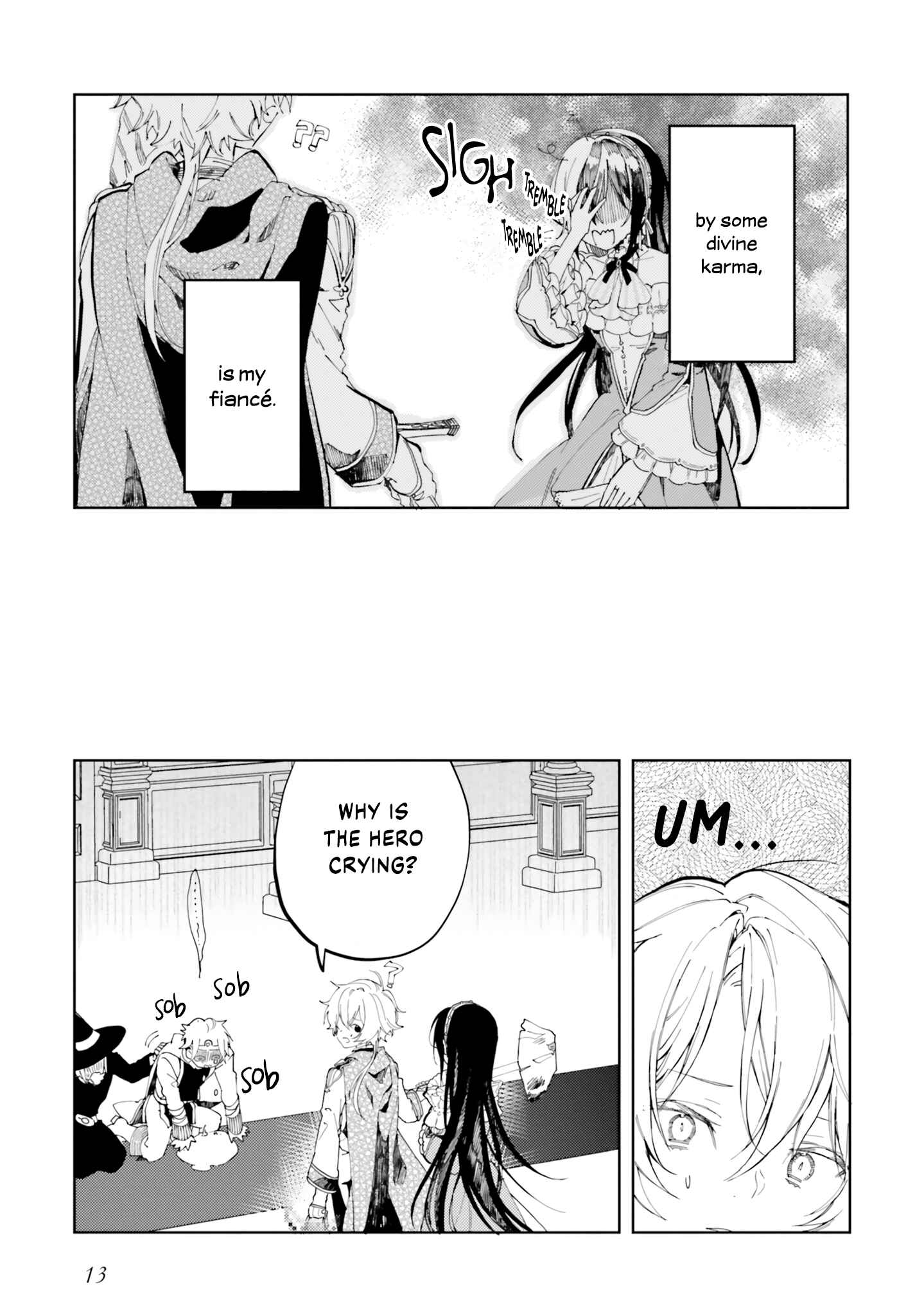 Page 13 Chapter 1 Moto Keikoku no Bijo to Flag Crusher Outaishi