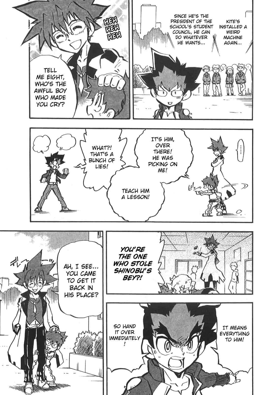 Page 3 Chapter 3 Metal Fight Beyblade Zero G