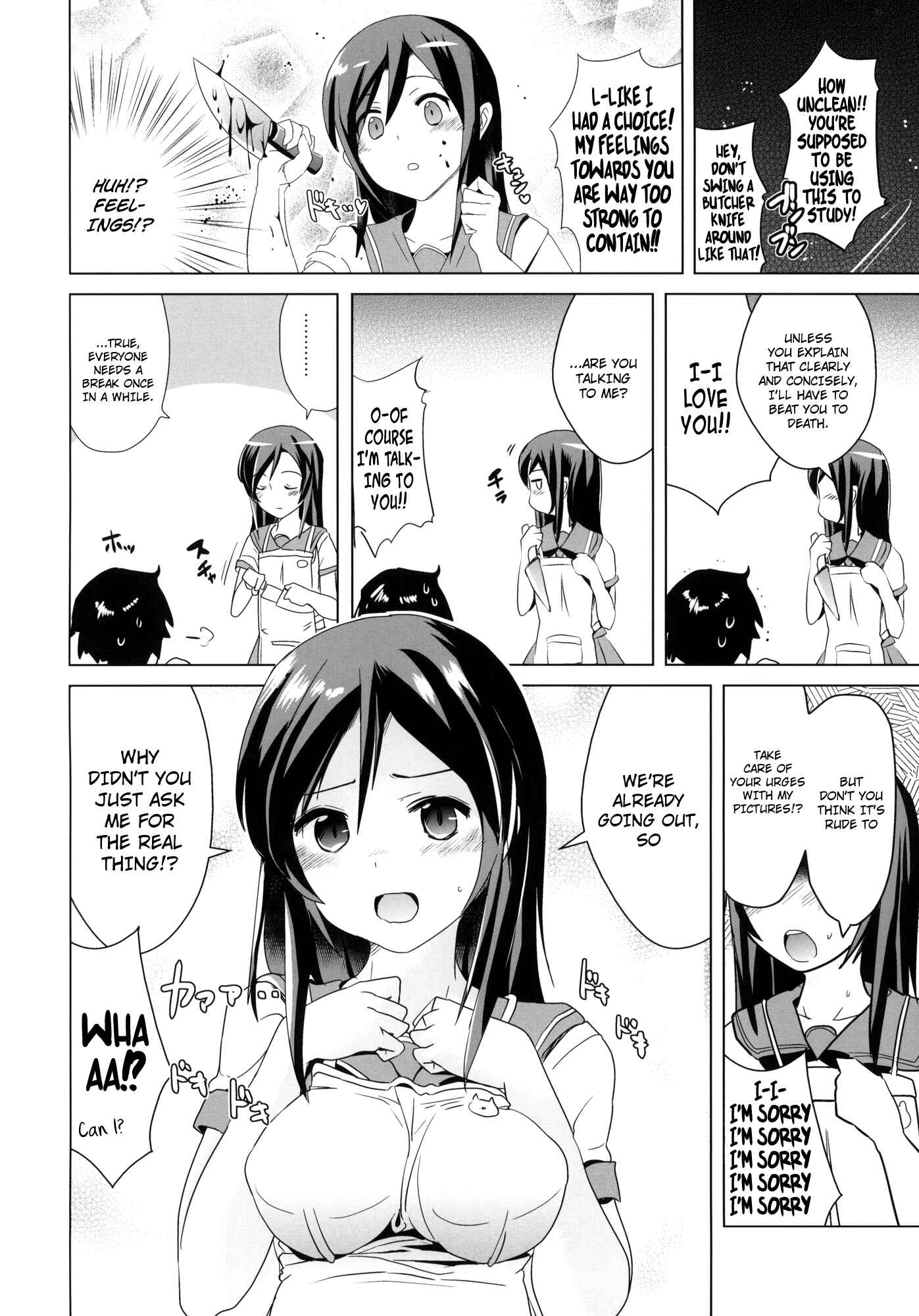 Page 3 Chapter Unknown_a636 Ore no Imouto ga Konna ni Kawaii Wake ga Nai - Ayase-sama wa Buta wo mo Korosu + Paper (Doujinshi)