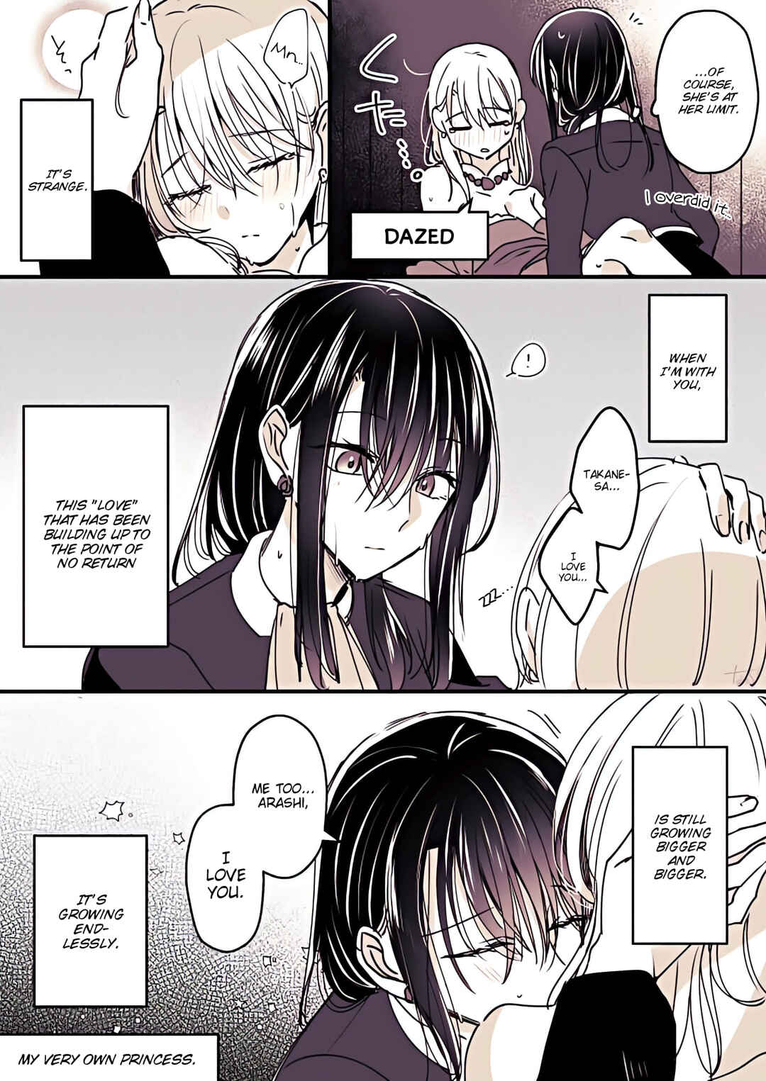 Page 4 Chapter 10 Takane-san and Arashi-chan