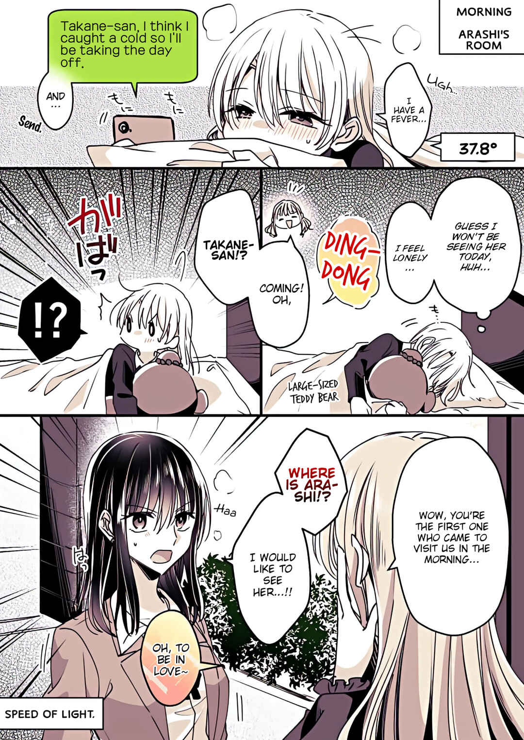 Page 3 Chapter 12 Takane-san and Arashi-chan
