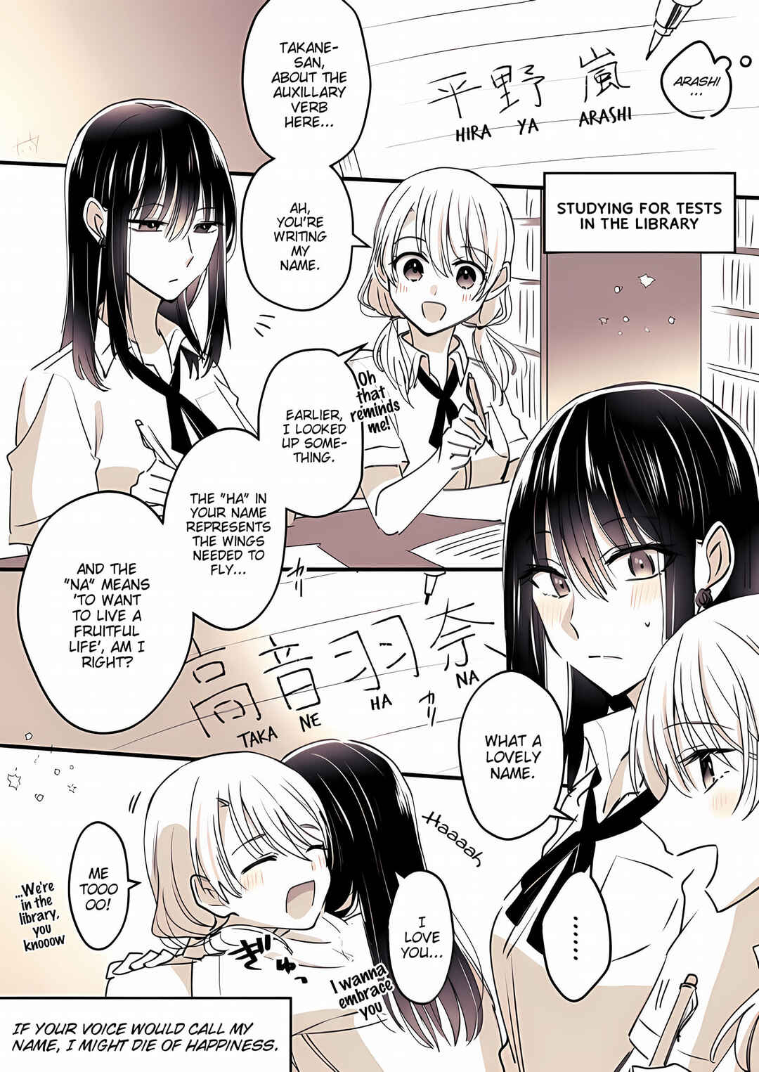 Page 14 Chapter 6 Takane-san and Arashi-chan