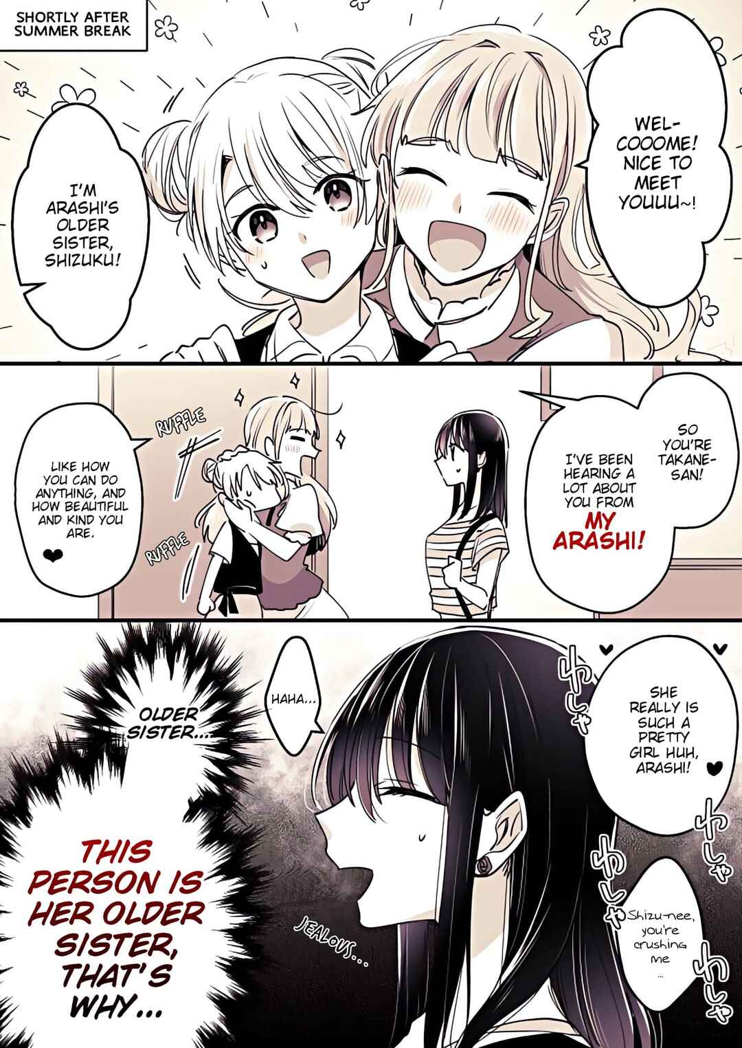 Page 4 Chapter 6 Takane-san and Arashi-chan