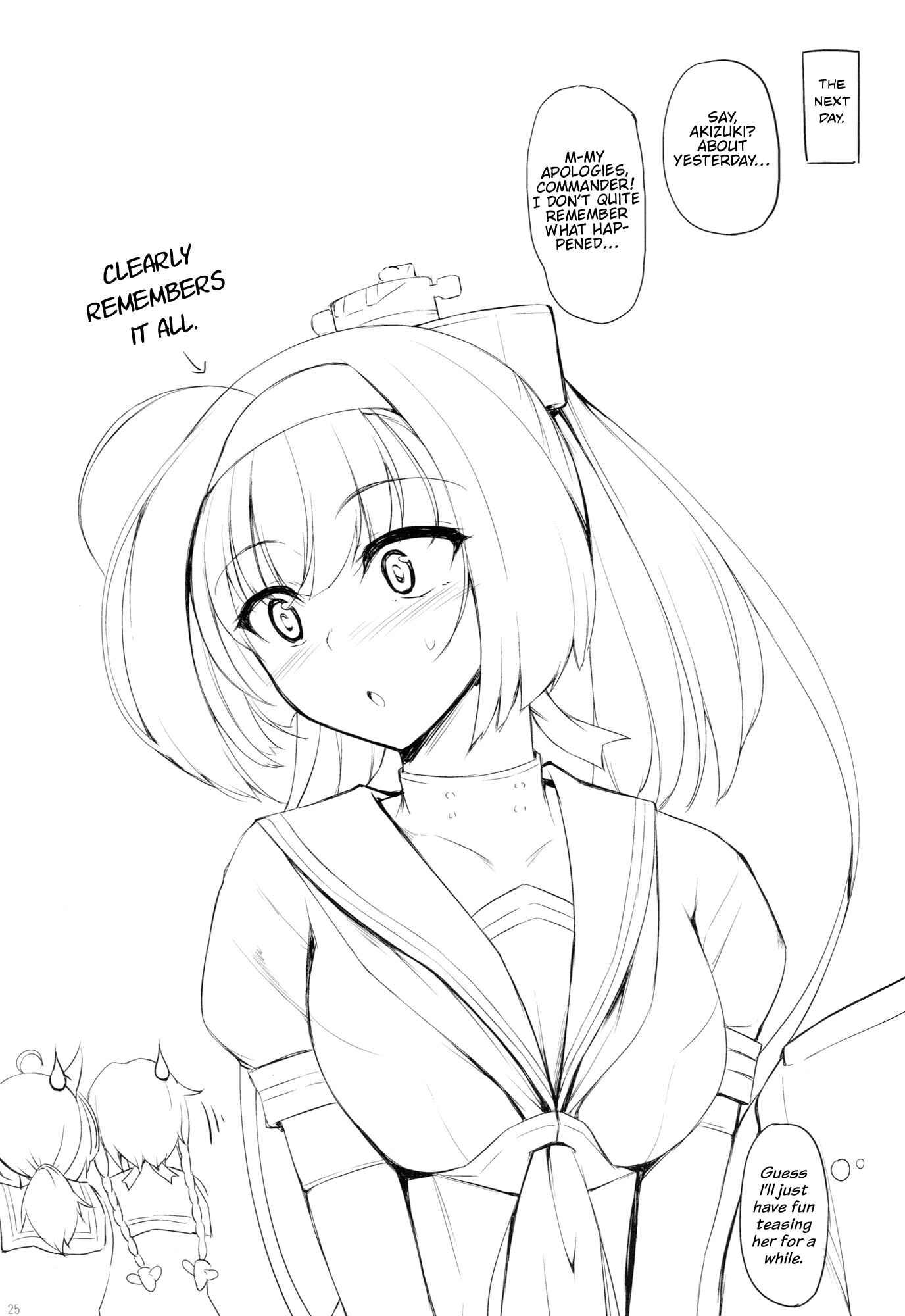 Page 24 Chapter 2 Kantai Collection -KanColle- The Akizuki-Class Have Lewd Bodies (Doujinshi)