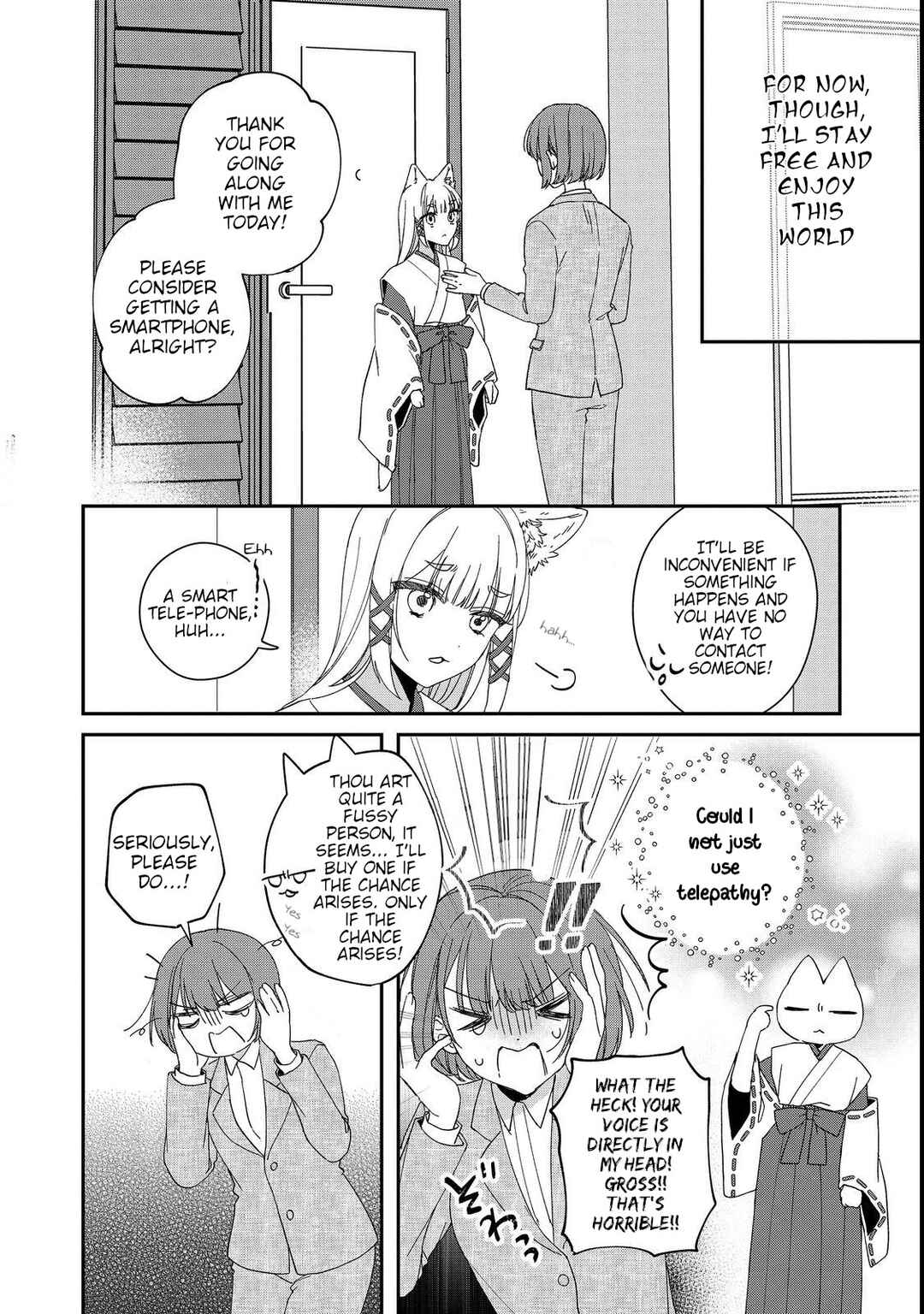 Page 17 Chapter 4 Okitsune-sama ni Onegai! ~Haison ni Nokotteta Kami-sama ga Fantasy-ka Shita Gendaishakai ni Hourikomaretara Saikyou Datta~